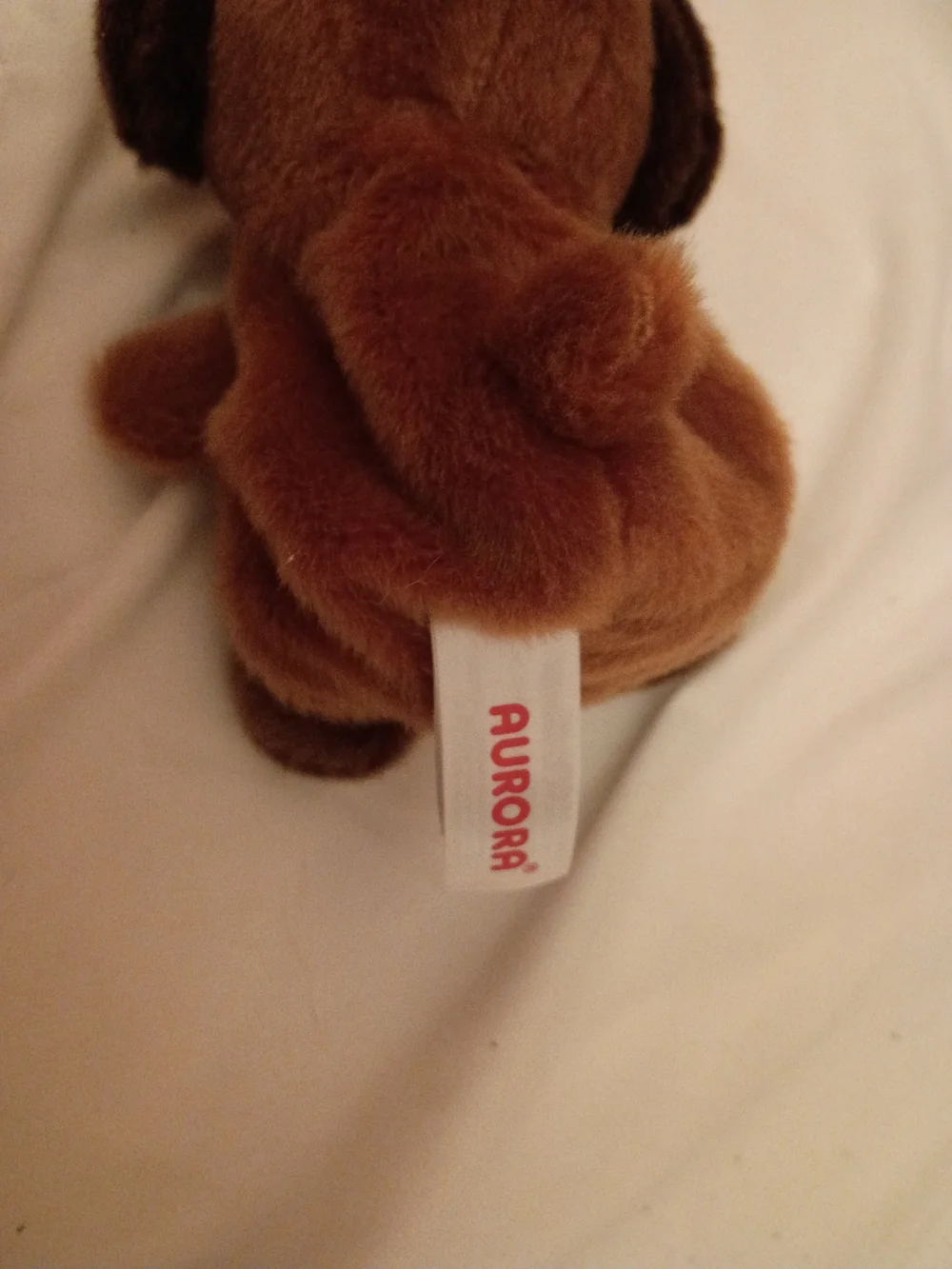 Plush Brown Puppy Dog Toy - Soft Stuffed Pet Plush